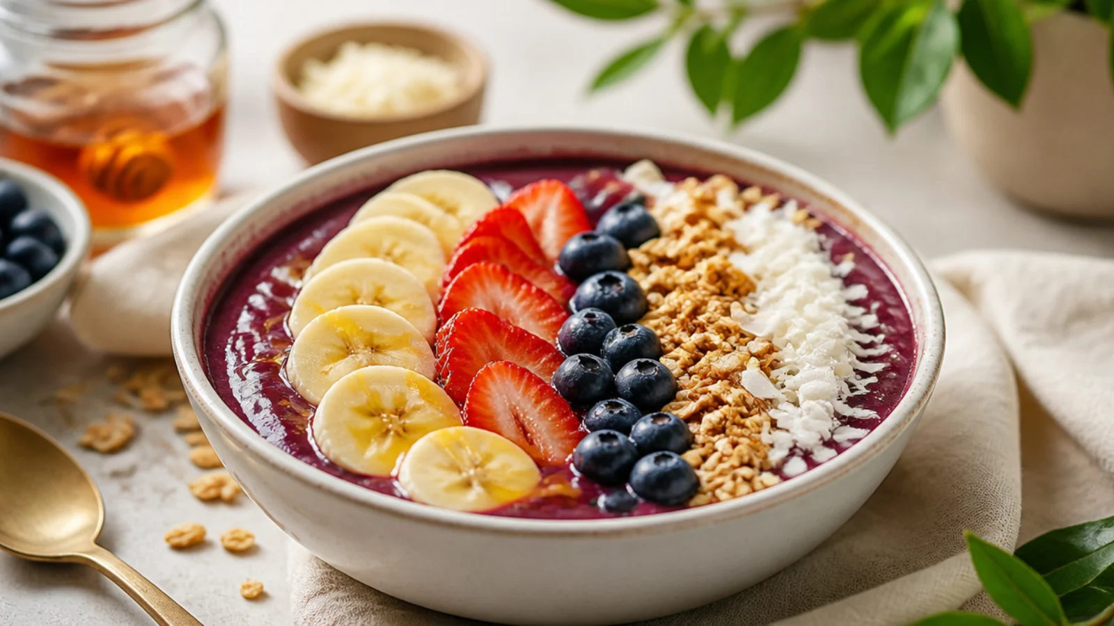 Easy Acai Bowl Recipes for Busy Mornings — acai bowl plated and ready to serve