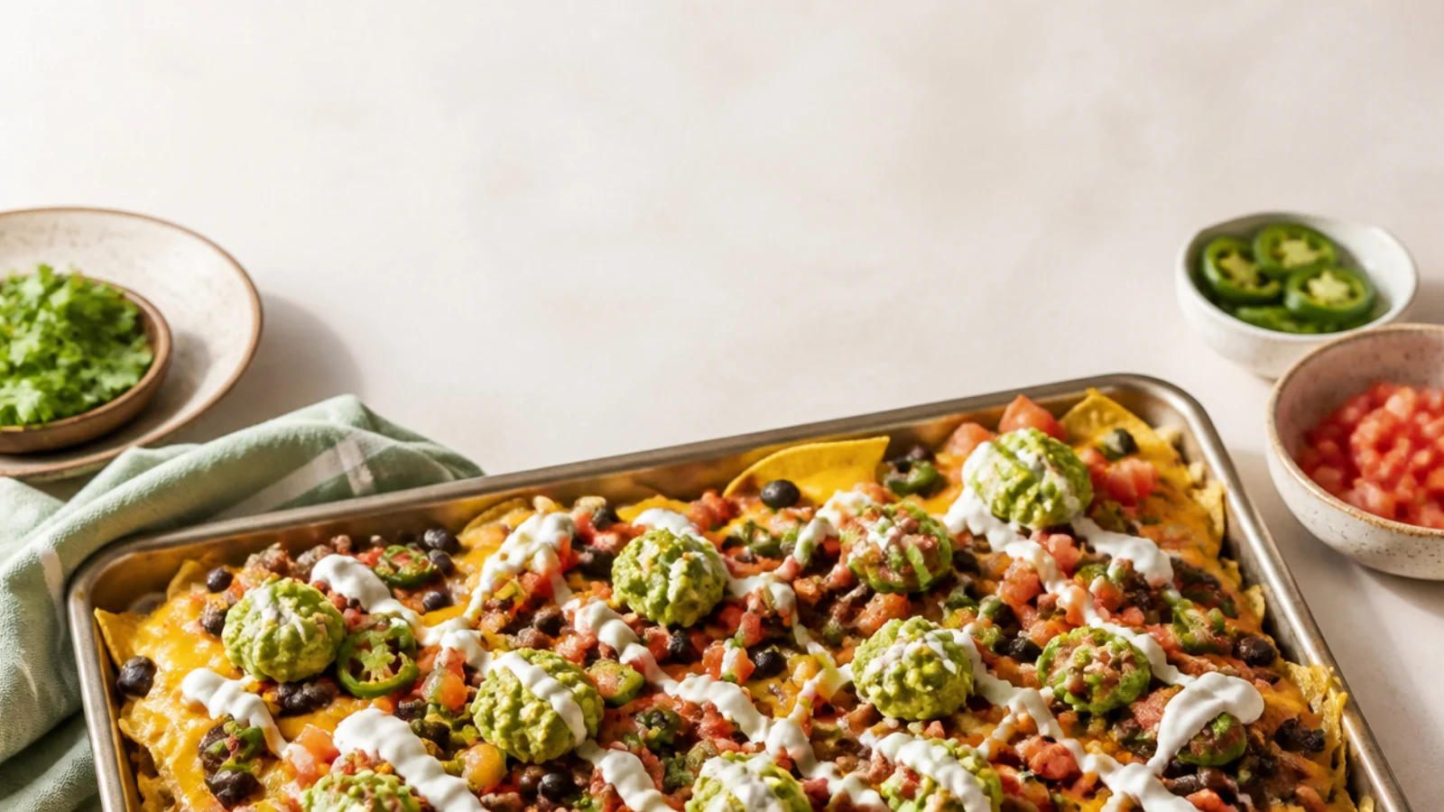 Pinterest pin for 20 Cheesy Beef Nachos Recipes to Devour