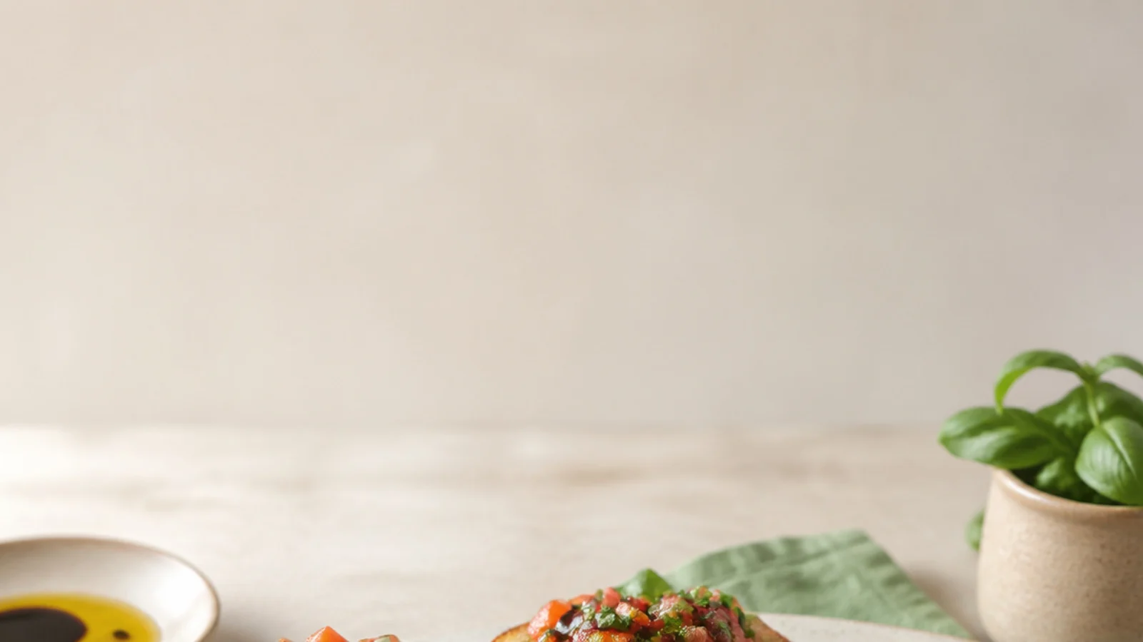Pinterest pin for 25 Easy Bruschetta Recipes for Any Party