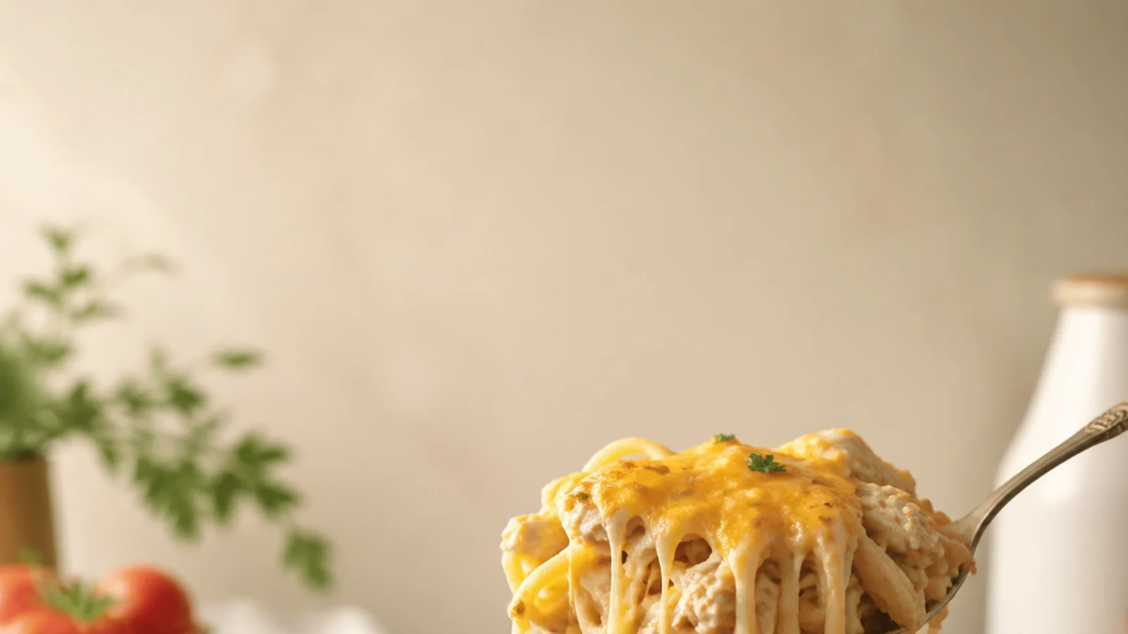 Pinterest pin for 30 Easy Chicken Spaghetti Dinners for Weeknights