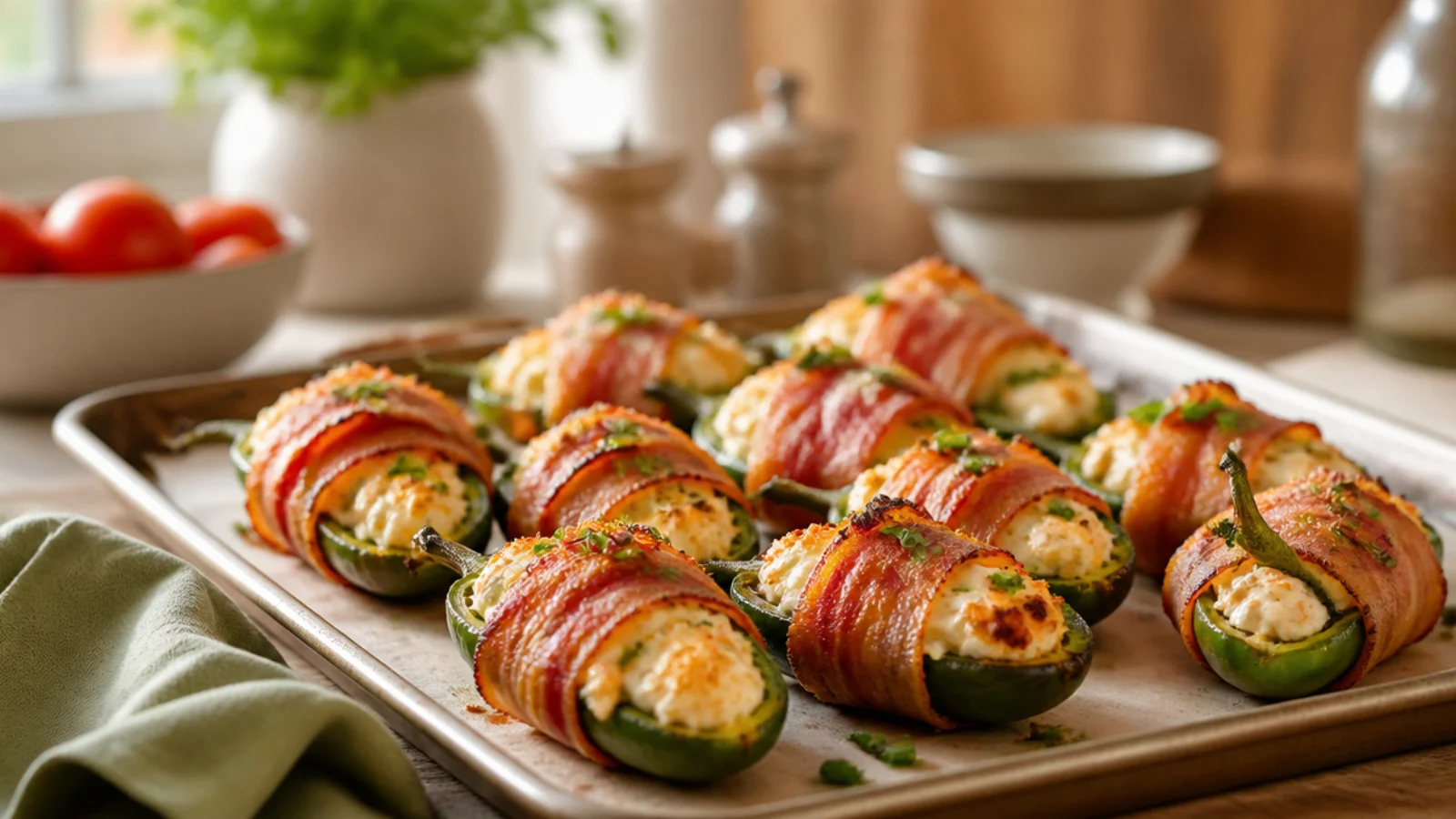 Easy Jalapeno Poppers for Quick Snacks — jalapeno poppers plated and ready to serve