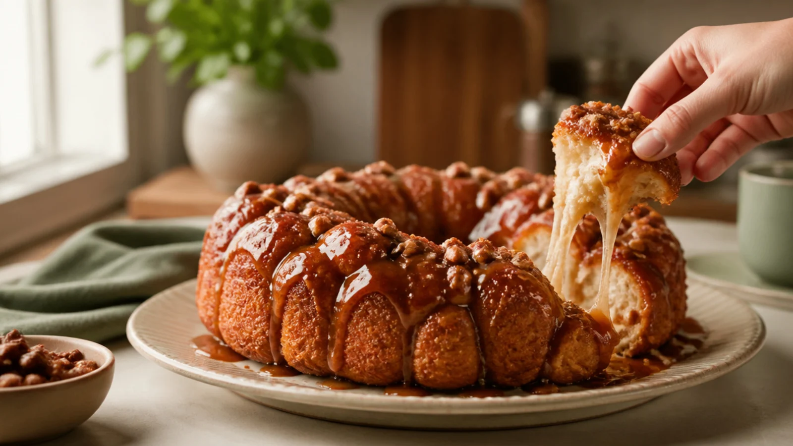 Easy Monkey Bread Recipes for Busy Days — monkey bread plated and ready to serve