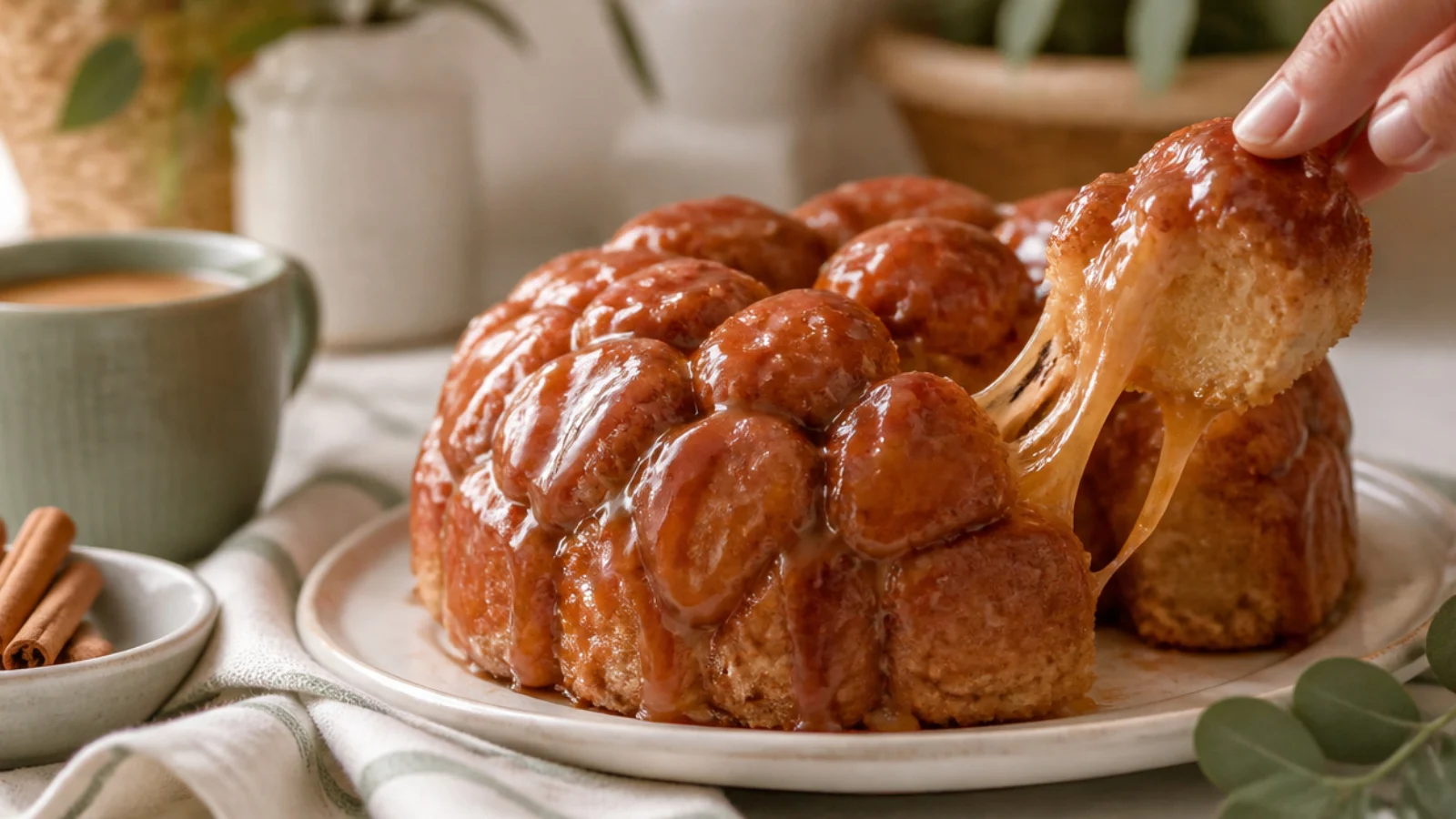 Gluten Free Monkey Bread Recipes You Need — monkey bread plated and ready to serve