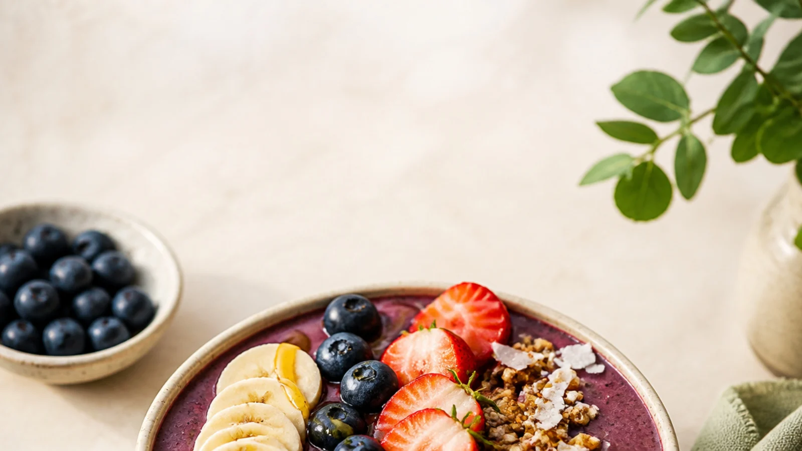Pinterest pin for 15 Steps to Make an Acai Bowl at Home