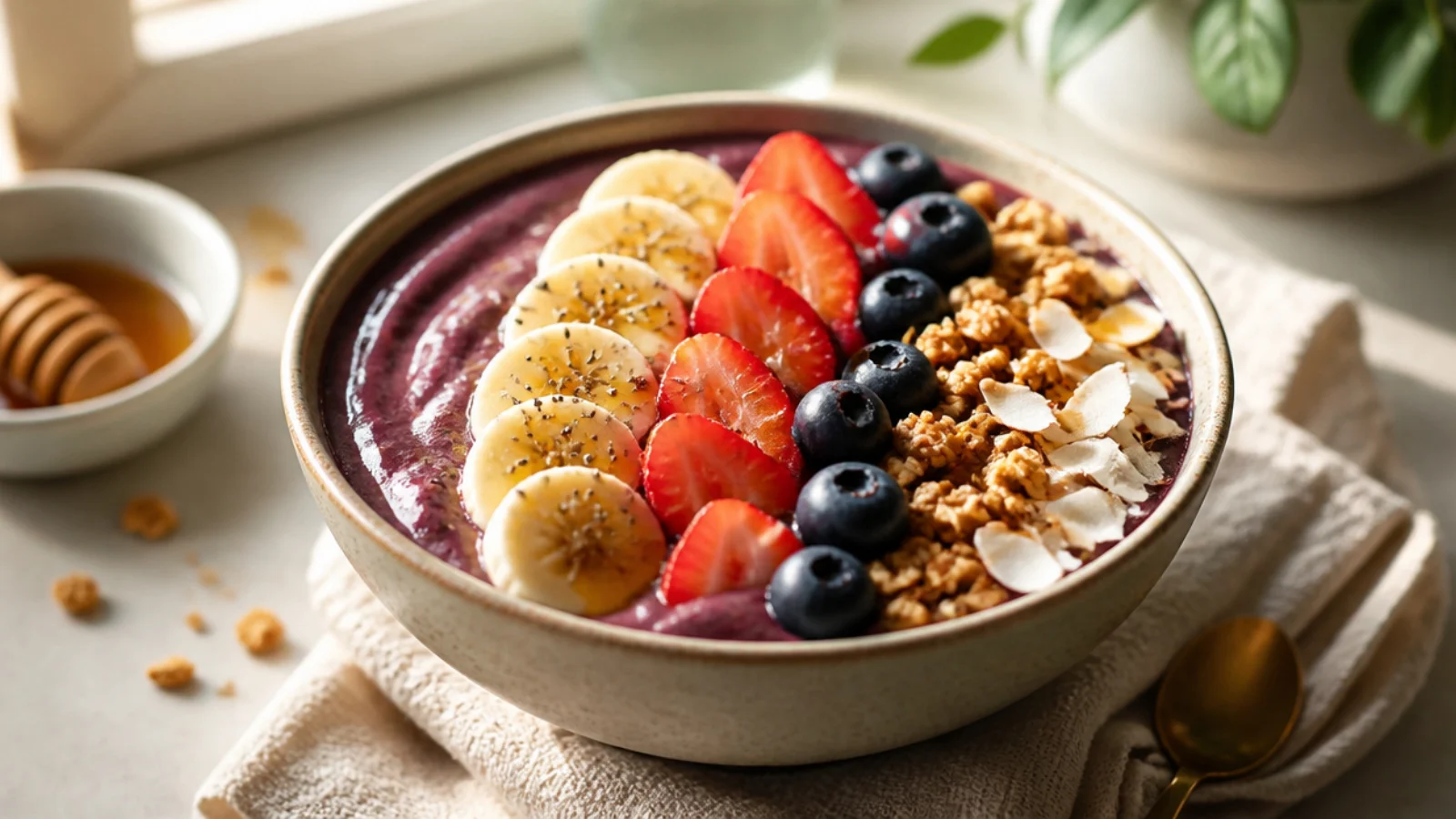 Ways to Make Acai Bowls Like a Cafe — acai bowl plated and ready to serve