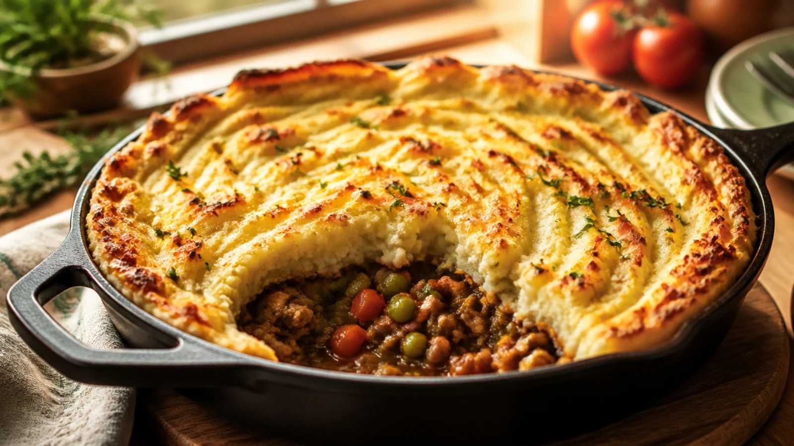 Irish Shepherds Pie Tips Worth Learning — shepherd's pie plated and ready to serve