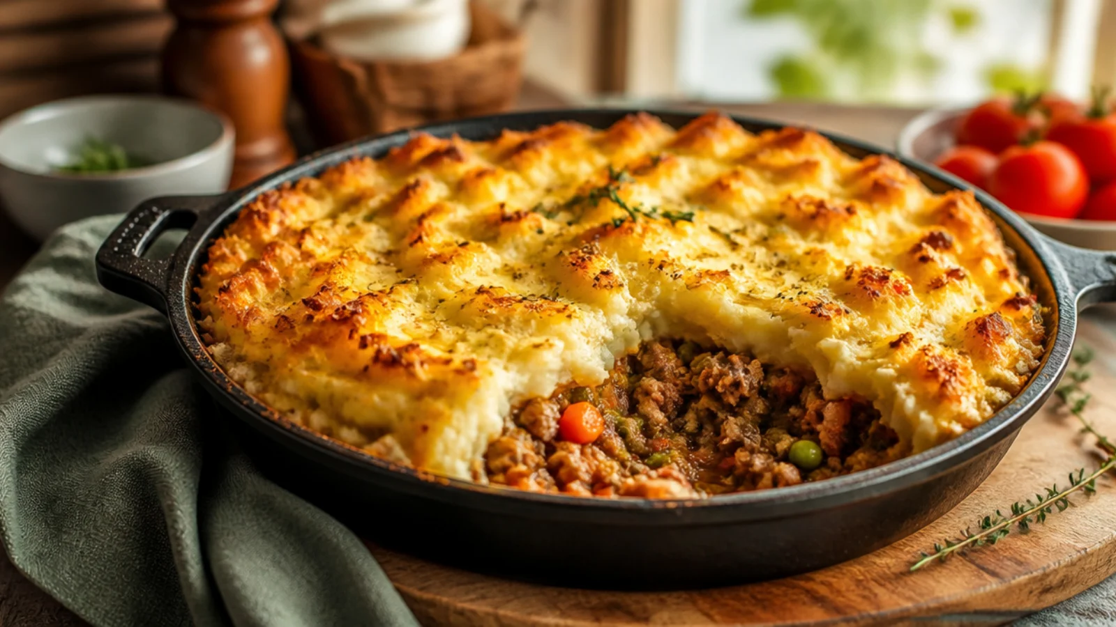 Classic Lamb Shepherds Pie Recipes to Savor — shepherd's pie plated and ready to serve