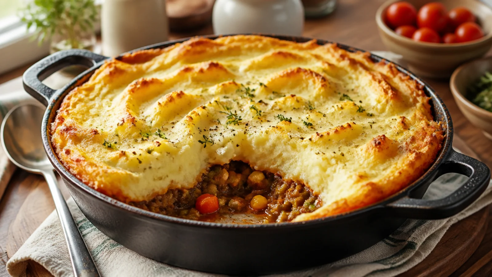 Cozy Shepherds Pie Recipes for Cold Nights — shepherd's pie plated and ready to serve