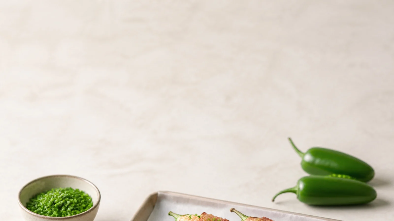 Pinterest pin for 15 Stuffed Jalapeno Poppers to Make on Repeat