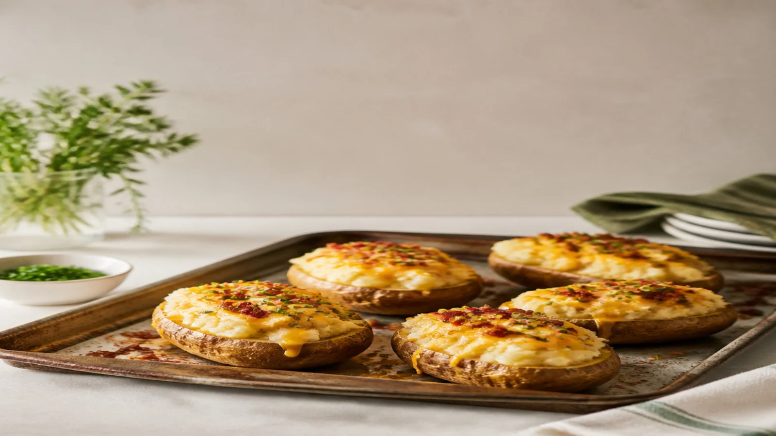 Pinterest pin for 15 Cozy Twice Baked Potato Casserole Recipes