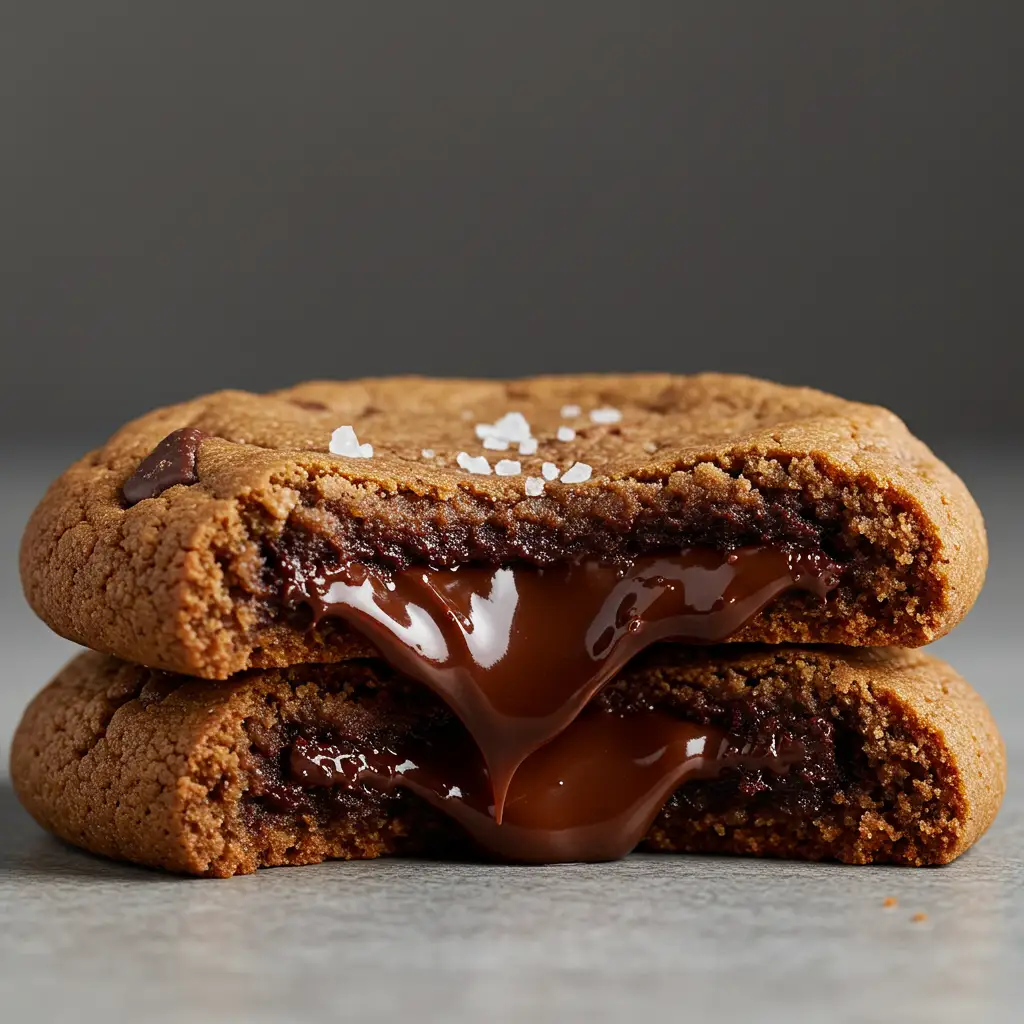 Fudge Stuffed Cookie